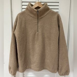 LOFT Half-Zip Sherpa